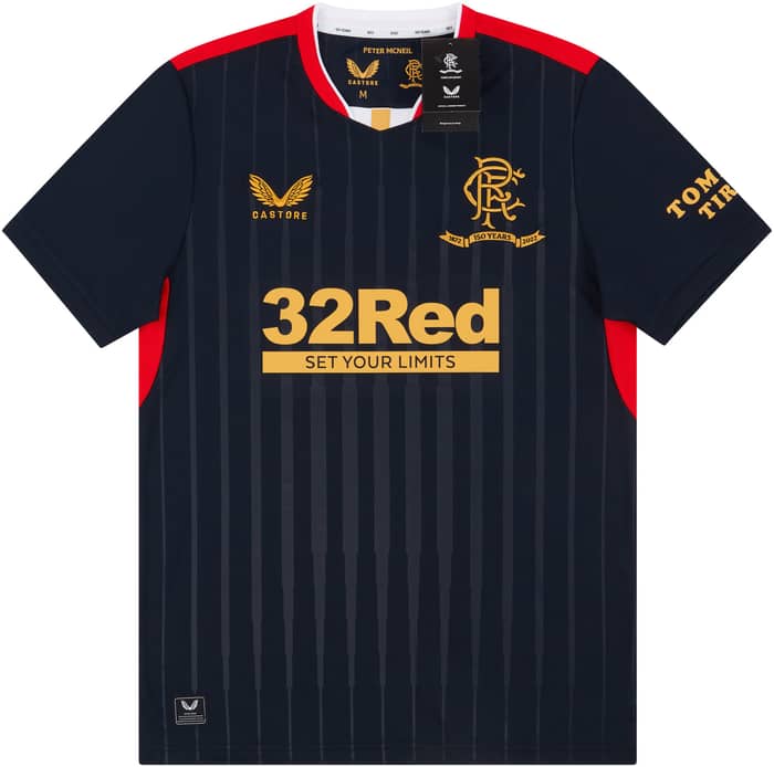 2021-22 Rangers '150 Years Anniversary' Away Shirt