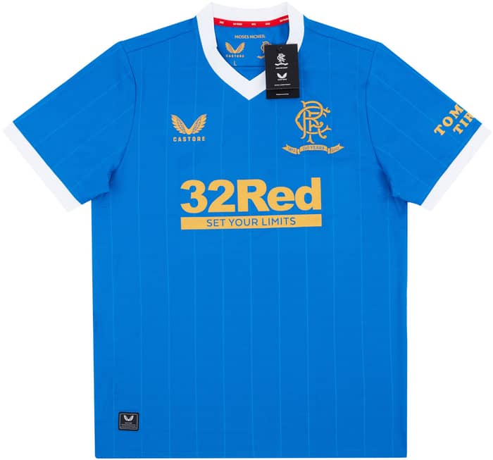 2021-22 Rangers Player Issue Pro '150 Years Anniversary' Home Shirt