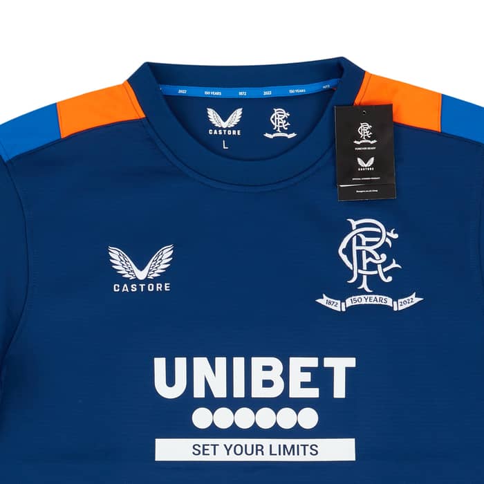 2021-22 Rangers Castore '150 Years Anniversary' Matchday Sweat Top