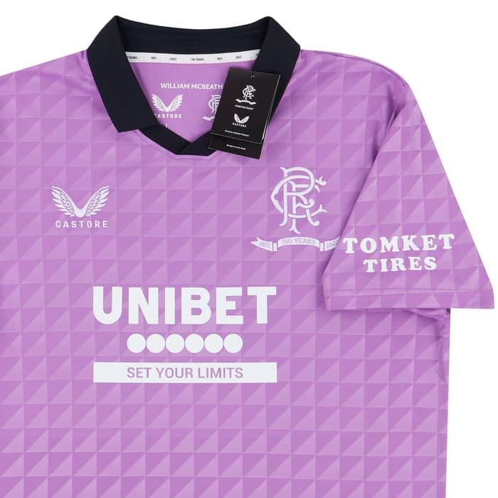 2021-22 Rangers '150 Years Anniversary' Third Shirt