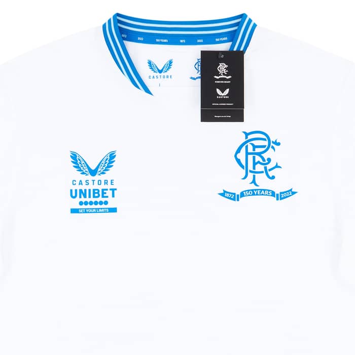 2021-22 Rangers Castore '150 Years Anniversary' Travel L/S Tee