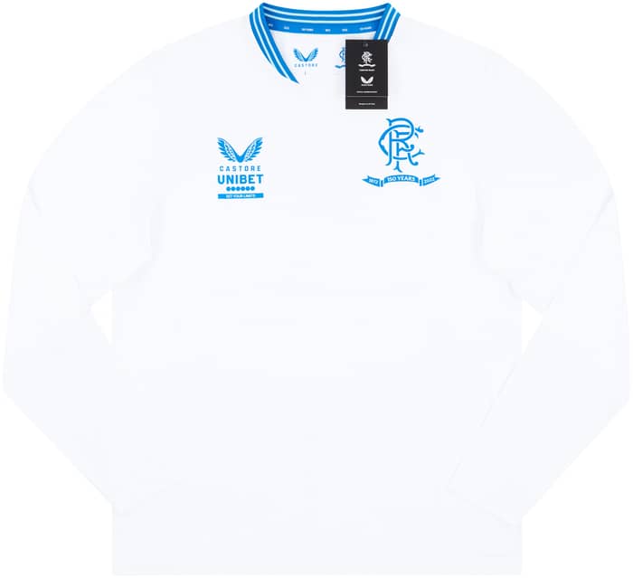 2021-22 Rangers Castore '150 Years Anniversary' Travel L/S Tee