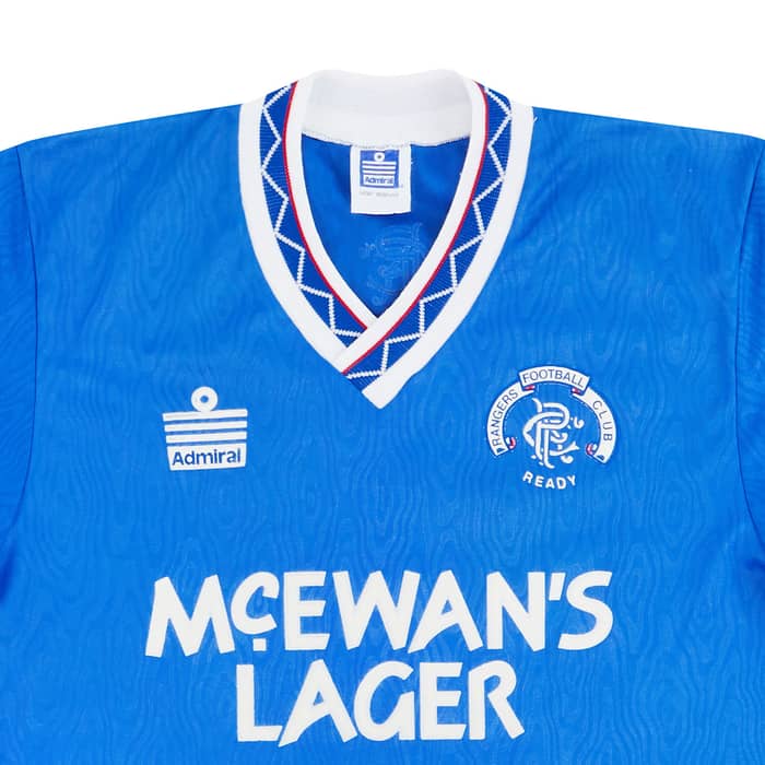 1990-92 Rangers Home Shirt - 6/10 - (S)