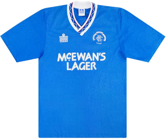 1990-92 Rangers Home Shirt - 6/10 - (S)