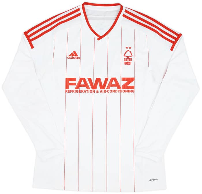 2014-15 Nottingham Forest Away L/S Shirt Lansbury #10 - 6/10 - (S)