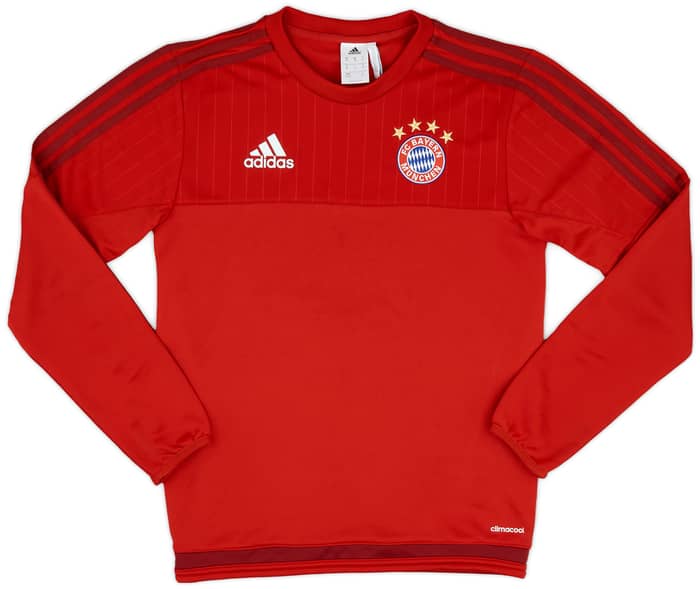 2015-16 Bayern Munich adidas Sweat Top - 10/10 - (XS)