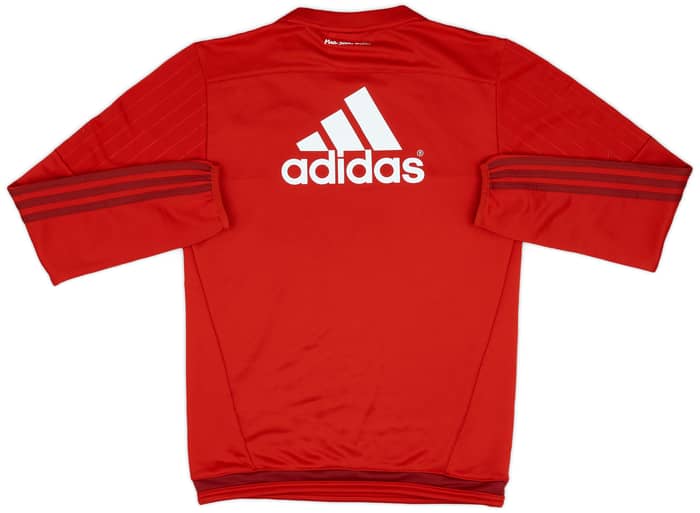 2015-16 Bayern Munich adidas Sweat Top - 10/10 - (XS)