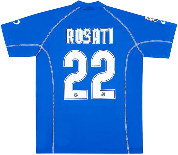 2013-14 Sassuolo Match Issue GK Shirt Rosati #22
