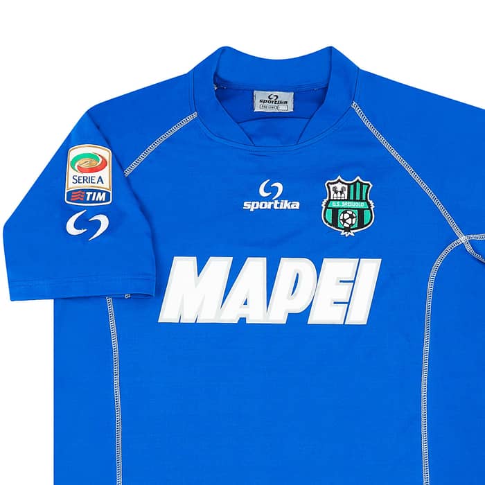 2013-14 Sassuolo Match Issue GK Shirt Rosati #22