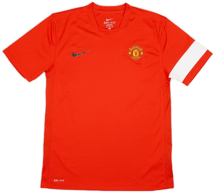2010-11 Manchester United Nike Training Shirt - 8/10 - (M)