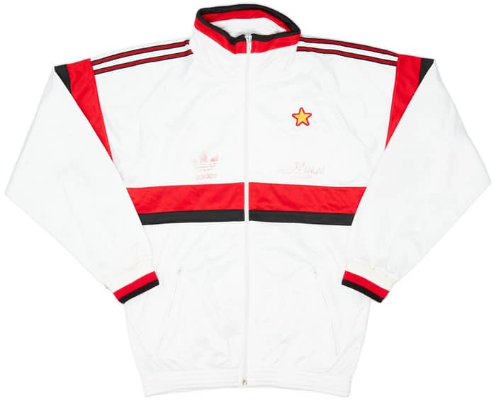 1990-92 AC Milan adidas Track Jacket - 5/10 - (S)