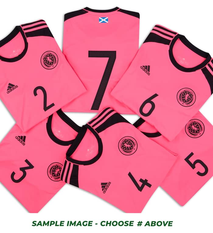 2016-17 Scotland Player Issue Away Shirt # (Excellent) XL
