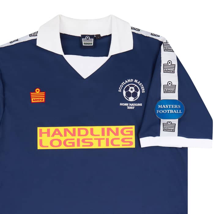 2007 Scotland Masters Match Issue Home Shirt #6 (Gallacher)