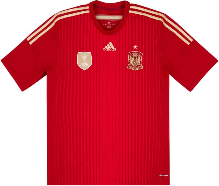 2013-15 Spain Home Shirt - 6/10