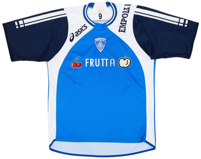 2006-07 Empoli Player Issue Asics Training Shirt #9 - 6/10 - (XL)