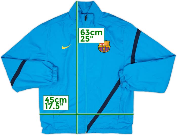 2011-12 Barcelona Nike Track Jacket - 9/10 - (M)