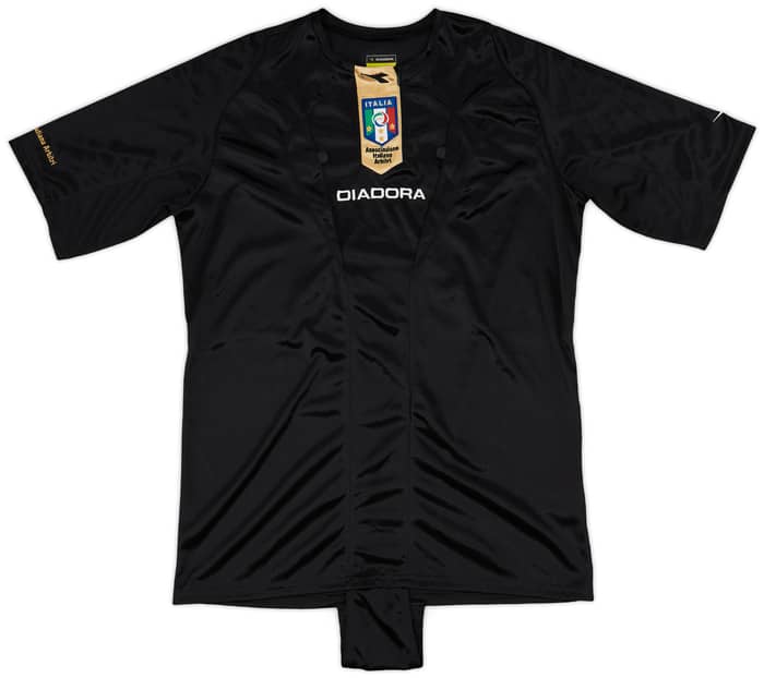 2008-09 Italy FIGC Diadora Referee Issue Shirt Morganti - 9/10 - (L)
