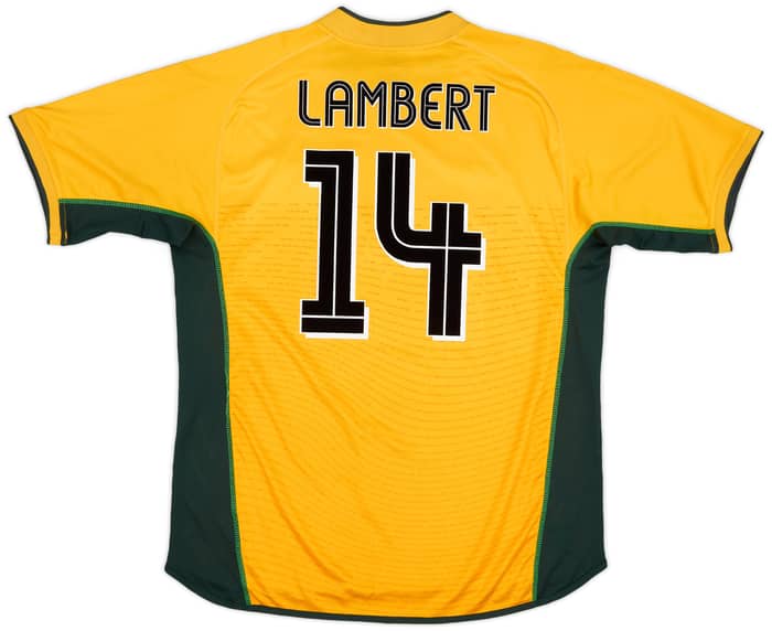 2002-03 Celtic Away Shirt Lambert #14 - 8/10 - (XL)