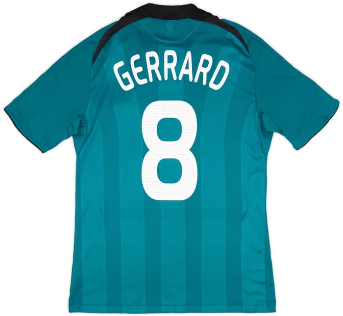 2008-09 Liverpool Third Shirt Gerrard #8
