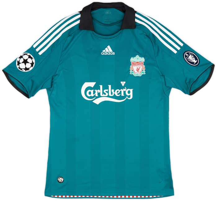 2008-09 Liverpool Third Shirt Alonso #14