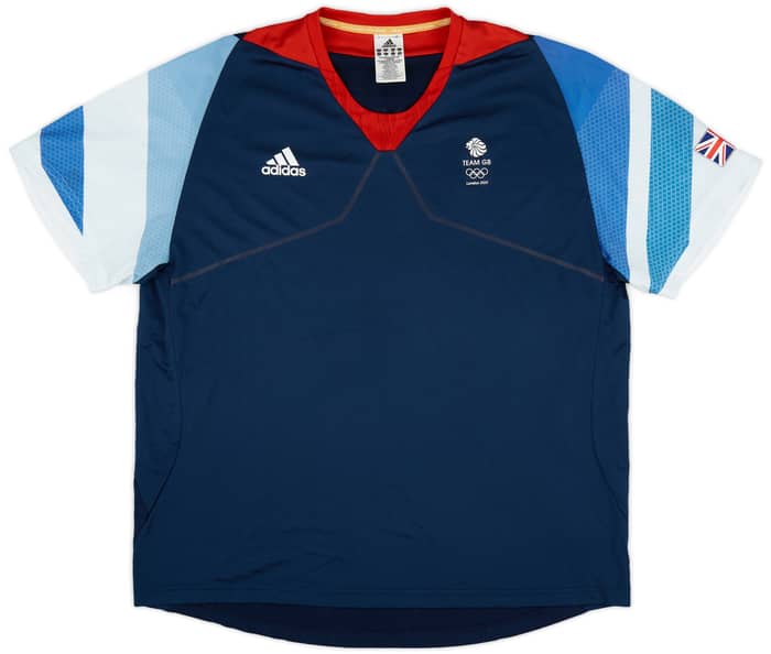2012 Team GB Olympic adidas Training Shirt - 9/10 - (XXL)