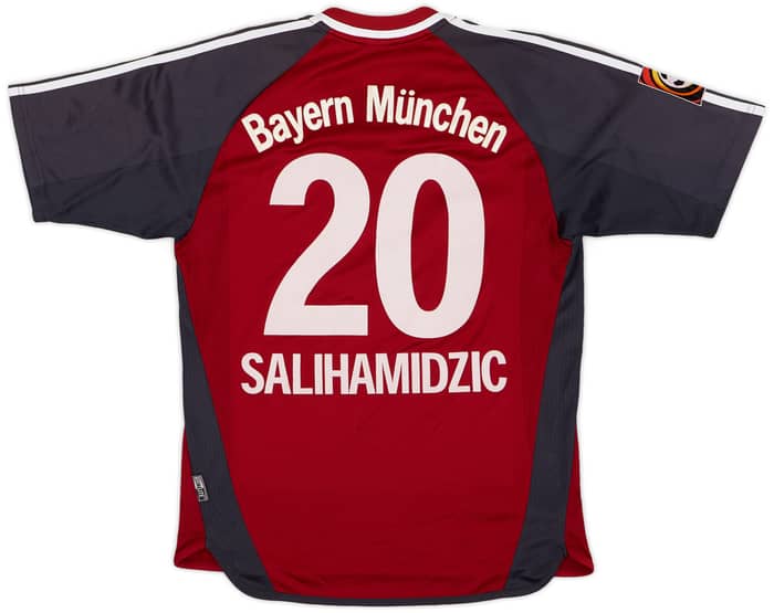 2001-02 Bayern Munich Home Shirt Salihamidzic #20 - 6/10 - (S)