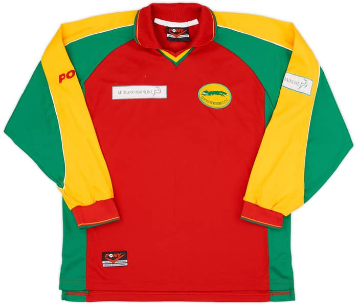 1997 Leicestershire Axa Life League L/S Shirt Brimson - 9/10 - (L)