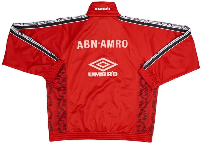 1998-99 Ajax Player Issue Umbro Track Jacket - 6/10 - (XL) 1998-99 Ajax Player Issue Umbro Track Jacket - 6/10 - (XL)