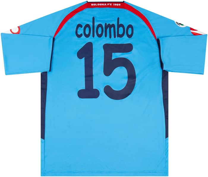 2006-07 Bologna Match Issue GK Shirt Colombo #15