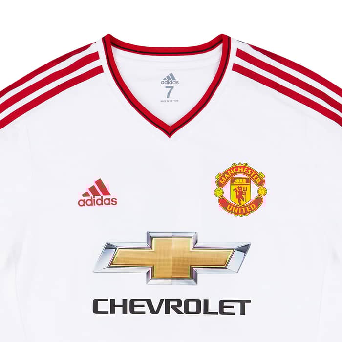 2015-16 Manchester United Match Issue Away Shirt #18