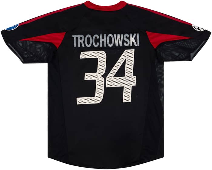 2004-05 Bayern Munich Match Issue Champions League Shirt Trochowski #34