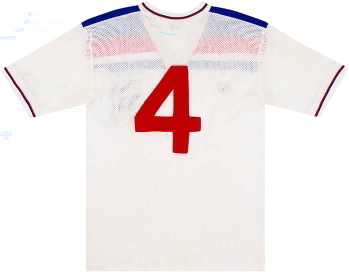 1980-83 England U-18 Match Issue Home Shirt #4