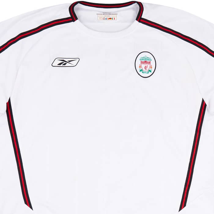 2003-04 Liverpool Match Issue Away Shirt #14