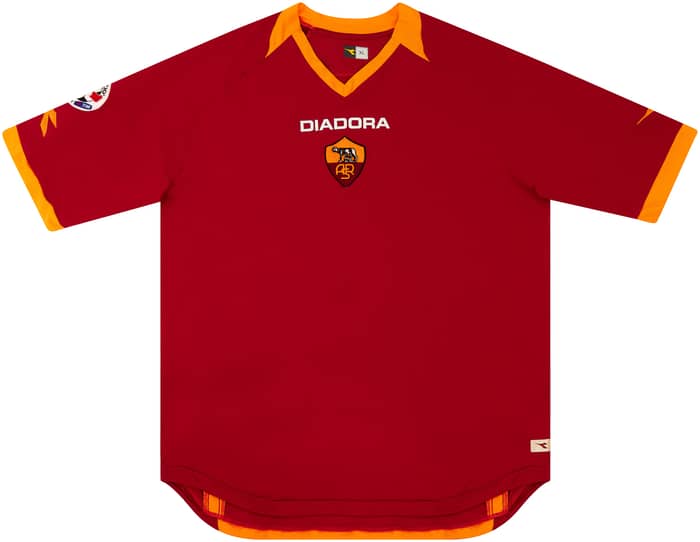 2006-07 Roma Primavera Match Issue Home Shirt #3