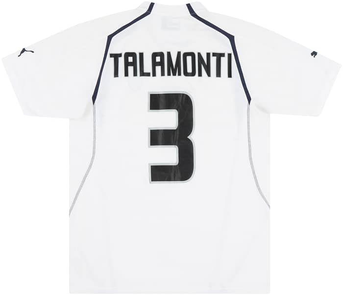 2004-05 Lazio Match Issue Away Shirt Talamonti #3