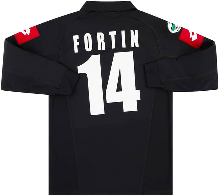 2004-05 Siena Match Issue GK Shirt Fortin #14