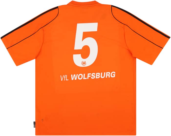 2009-10 Wolfsburg Match Issue Fourth Shirt #5