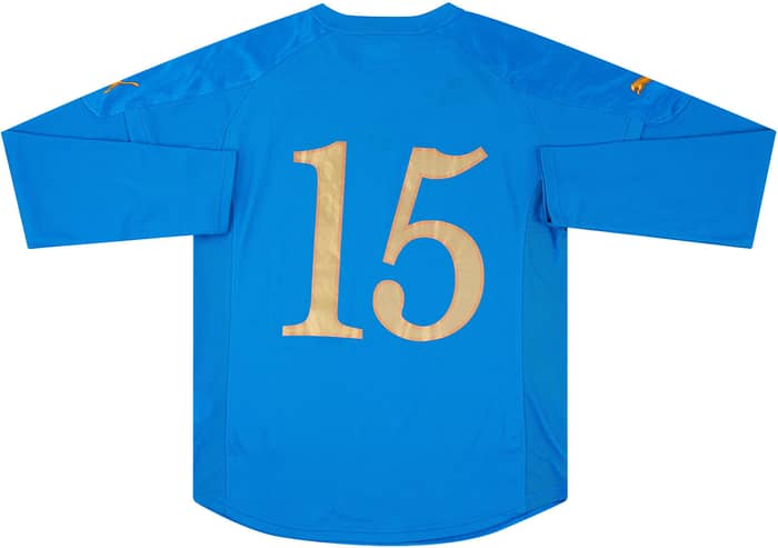 2004-05 Italy Women Match Issue Home L/S Shirt #15