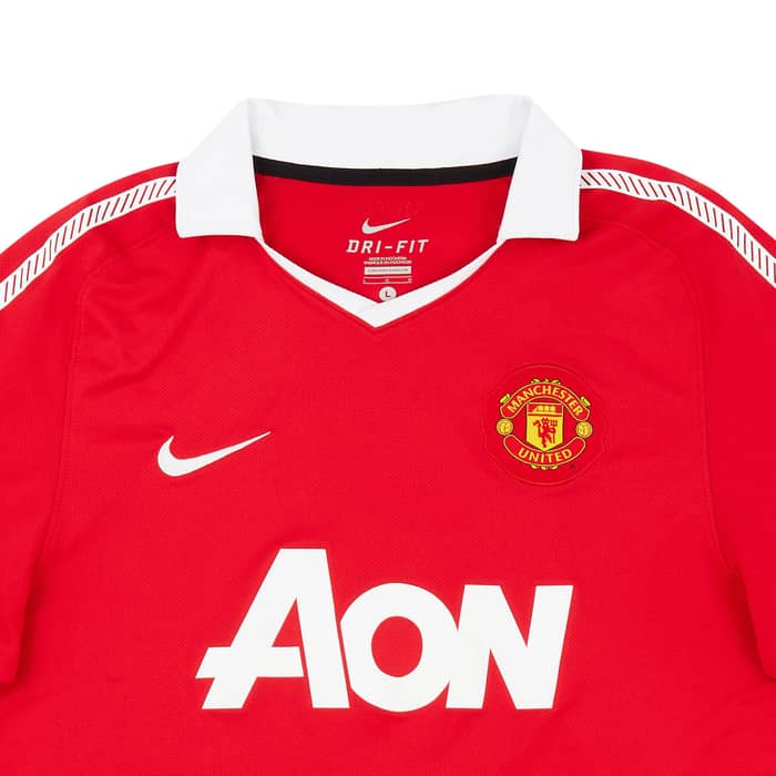 2010-11 Manchester United Home Shirt Berbatov #9 - 7/10 - XXL
