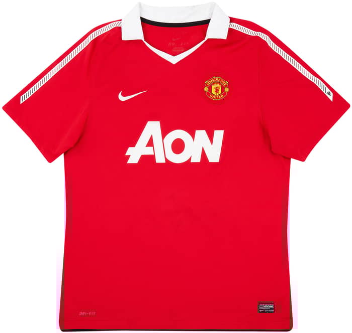 2010-11 Manchester United Home Shirt Berbatov #9 - 7/10 - XXL