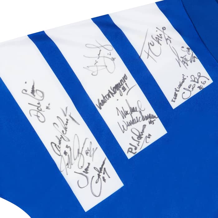 1992-94 USA Match Issue Signed Away Shirt Agoos #4