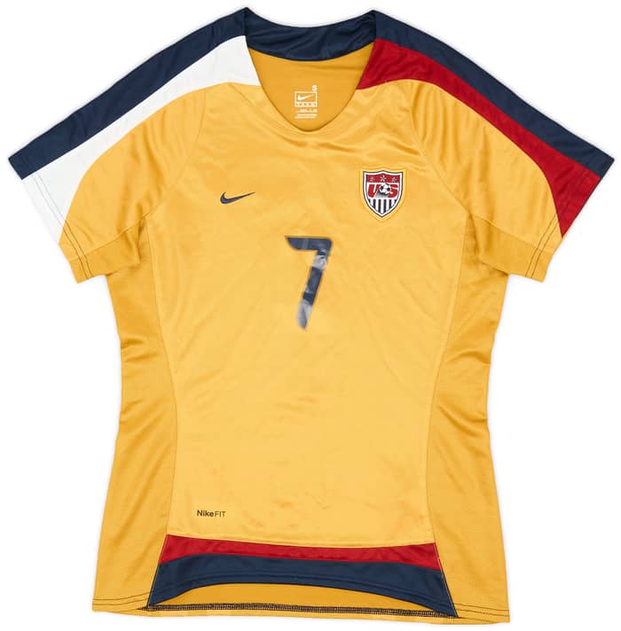 2007-08 USA Women Away Shirt Boxx #7 - 9/10 - (Women's S)
