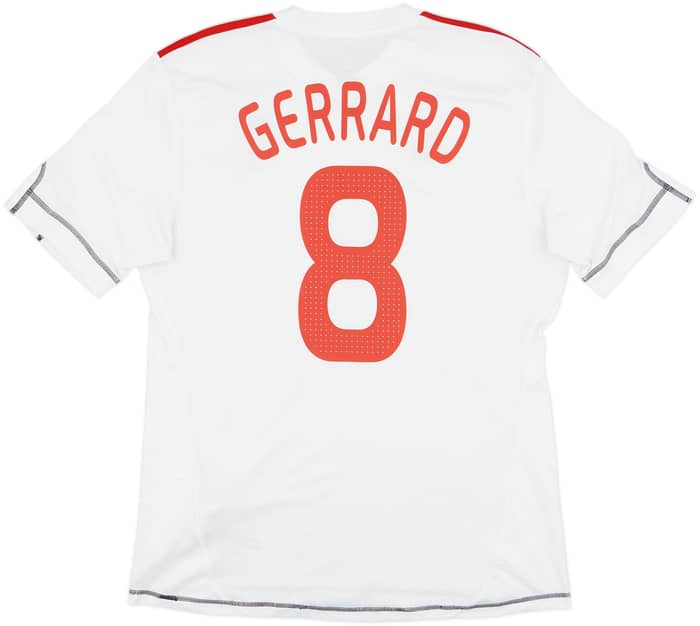2009-10 Liverpool Third Shirt Gerrard #8 - 6/10 - (L)