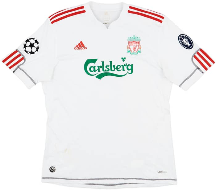 2009-10 Liverpool Third Shirt Gerrard #8 - 6/10 - (L)