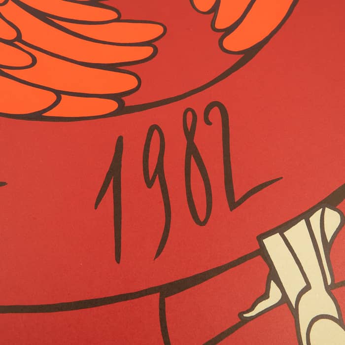 1982 Spain World Cup Original Poster (Valencia)