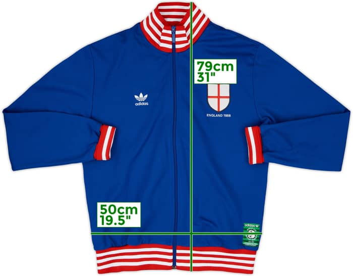 2005 England '1966' adidas Originals Retro Track Jacket - 9/10 - (XL)