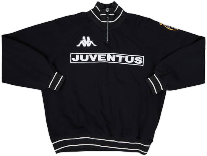 1998-99 Juventus Kappa 1/4 Zip Drill Top - 9/10 - (S)