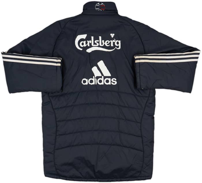 2006-07 Liverpool adidas Padded Bench Coat - 5/10 - (L.Boys)