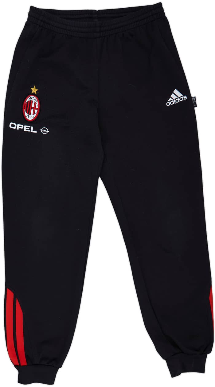 2000-01 AC Milan adidas Track Pants/Bottoms - 8/10 - (M)