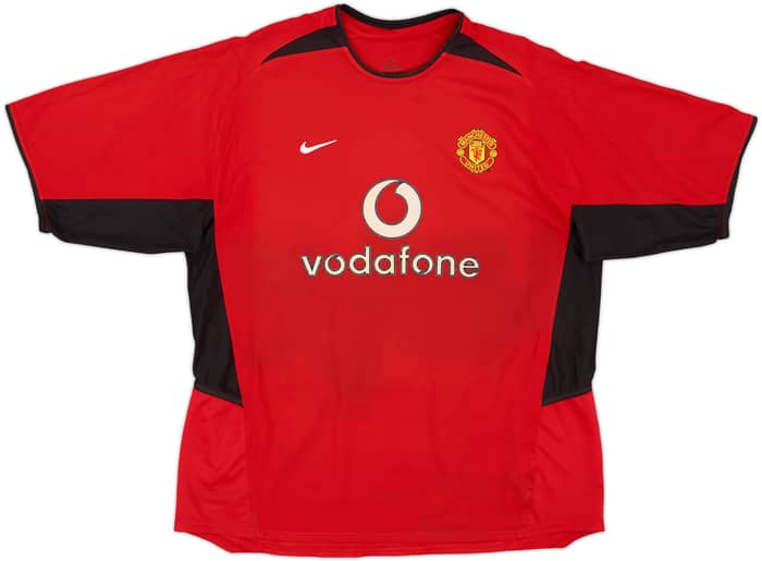 2002-04 Manchester United Home Shirt Ronaldo #7 - 7/10 - (XL)